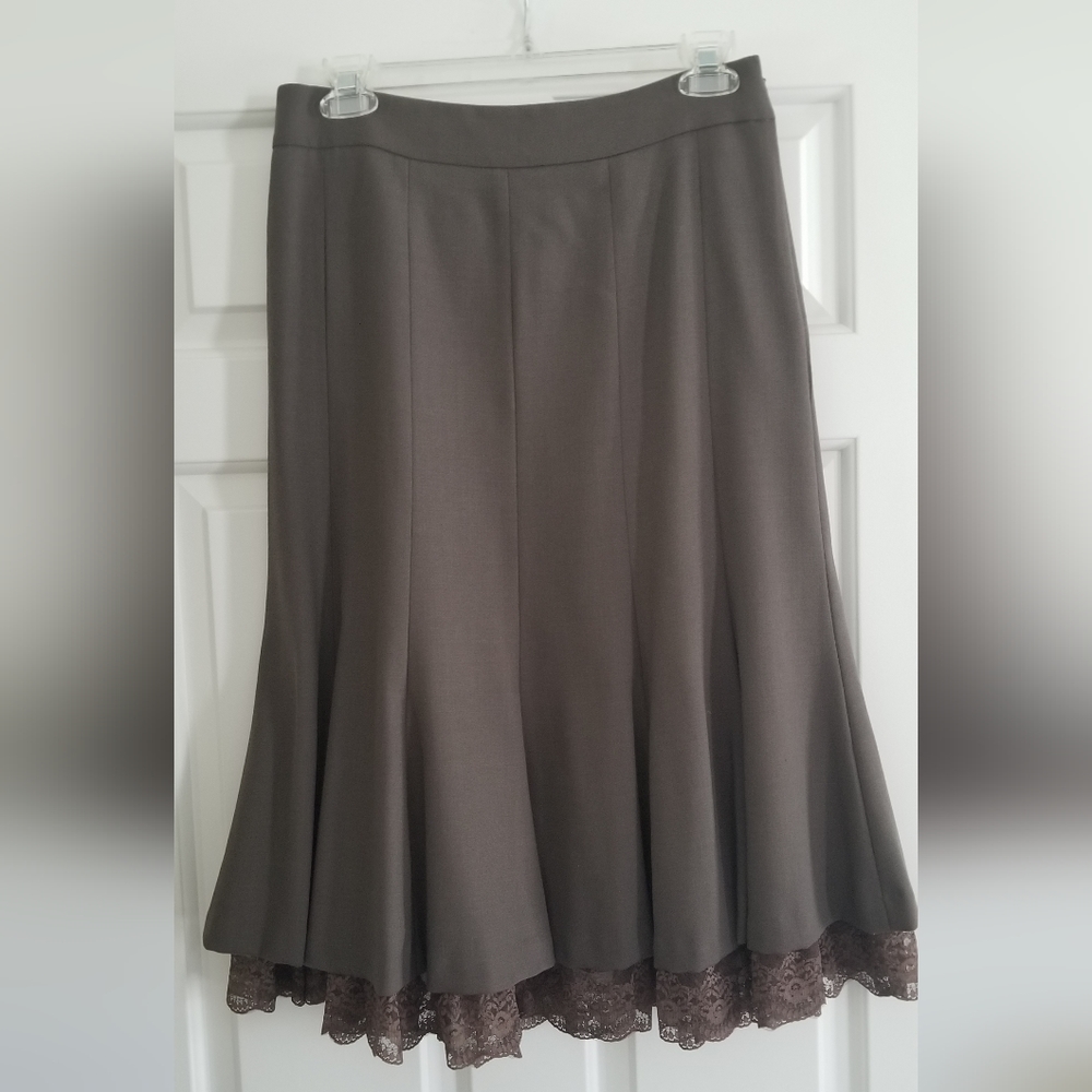 Women's Loft Medium Brown Size 2 Skirt